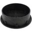 6" Round Grate (Black)