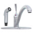 Classic Single Handle Kitchen Faucet with Spray (DST)