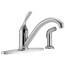 Classic Single Handle Kitchen Faucet with Spray (DST)