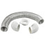 4" x 8 Ft. Flexible Aluminum Semi-Rigid Quick Fit Vent Kit