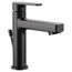 Slate Matte Black 1 Handle Low Arc Bathroom Faucet, 40051BL