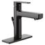 Slate Matte Black 1 Handle Low Arc Bathroom Faucet, 40051BL