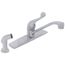 Classic 4-Hole Single Handle Kitchen Faucet w/ Spray (Chrome), 400LF-WF