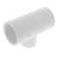 1" x 1" x 1/2" PVC Sch. 40 Reducing Tee