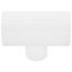 1-1/4" x 1-1/4" x 3/4" PVC Sch. 40 Reducing Tee