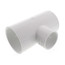 2-1/2" x 2-1/2" x 1-1/2" PVC Sch. 40 Reducing Tee