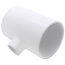 3" x 3" x 1" PVC Sch. 40 Reducing Tee
