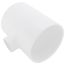 6" x 6" x 2" PVC Sch. 40 Reducing Tee