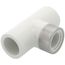 1/2" PVC Sch. 40 Spec. Reinforced Threaded Tee (Socket x FIPT)