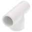 1/2" x 1/2" x 3/4" PVC Sch. 40 Threaded Tee (Socket x FIPT)