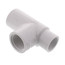3/4" x 1/2" x 3/4" PVC Sch. 40 Threaded Tee (Socket x FIPT)