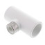 3/4" x 3/4" x 1/4" PVC Sch. 40 Spec. Reinforced Threaded Tee (Socket x FIPT)