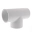 1-1/4" x 1" x 3/4" PVC Sch. 40 Threaded Tee (Socket x FIPT)