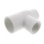 1-1/4" x 1" x 1" PVC Sch. 40 Threaded Tee (Socket x FIPT)