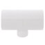 1-1/4" x 1-1/4" x 1/2" PVC Sch. 40 Threaded Tee (Socket x FIPT)