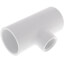 1-1/4" x 1-1/4" x 3/4" PVC Sch. 40 Threaded Tee (Socket x FIPT)