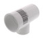 1-1/4" x 1-1/4" x 1" PVC Sch. 40 Threaded Tee (Socket x FIPT)