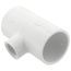1-1/2" x 1-1/2" x 3/4" PVC Sch. 40 Threaded Tee (Socket x FIPT)