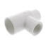 2" x 1-1/2" x 1" PVC Sch. 40 Threaded Tee (Socket x FIPT)