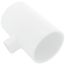 2" x 2" x 1/2" PVC Sch. 40 Threaded Tee (Socket x FIPT)