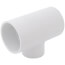 2" x 2" x 1-1/4" PVC Sch. 40 Threaded Tee (Socket x FIPT)