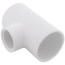 2" x 2" x 1-1/4" PVC Sch. 40 Threaded Tee (Socket x FIPT)