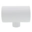 2-1/2" x 2-1/2" x 1" PVC Sch. 40 Threaded Tee (Socket x FIPT)