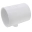3" x 3" x 1/2" PVC Sch. 40 Threaded Tee (Socket x FIPT)