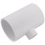 3" x 3" x 1" PVC Sch. 40 Threaded Tee (Socket x FIPT)