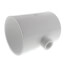6" x 6" x 3" PVC Sch. 40 Threaded Tee (Socket x FIPT)