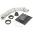4" x 8 Ft. Flexible Vinyl Duct Roof Vent Kit