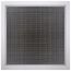 22" x 22" T-bar Aluminum Egg Crate Return Grill w/ Insulated Molded Back