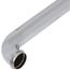 1-1/2" x 45" Wall Tube, 17 GA w/ Slip Joint and J-bend