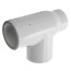3/4" x 1/2" x 3/4" PVC Sch. 40 Threaded Tee (Socket x FIPT x Socket)