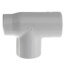3/4" x 1/2" x 3/4" PVC Sch. 40 Spec. Reinforced Threaded Tee (Socket x FIPT x Socket)