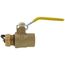 3/4" Female x Hose Full Port Ball Valve (Lead Free)