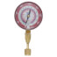 Red Pressure Refrigerant Gauge with 4812P Quick Coupler