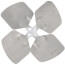 20" 4 Wing CW Fan Blade w/ Fixed Hub (33°)