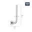 Essentials Spare Paper Holder (StarLight Chrome)