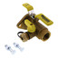 1" Threaded Isolator Flange with Drain