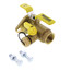 1" Threaded Isolator with Drain - High Velocity