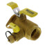 1-1/2" Threaded Isolator with Drain - High Velocity