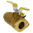 1-1/2" Threaded Isolator with Drain - High Velocity