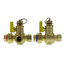 3/4" IPS Tankless Water Heater Isolation Valves (Lead Free)
