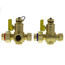 3/4" IPS Isolator E-X-P Tankless Water Heater Service Valve Kit w/ 150 PSI Pressure Relief Valve (Lead Free)
