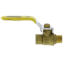 3/8" MIP x FIP Full Port Forged Brass Ball Valve (Lead Free)