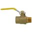 3/4" MIP x FIP Full Port Forged Brass Ball Valve (Lead Free)