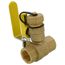 3/4" Pro-Pal Full Port Forged Brass Ball Valve w/ Hi-Flow Hose Drain & Reversible Handle (Lead Free)