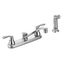 Cornerstone Two-handle Low Arc Kitchen Faucet (Chrome), 40618