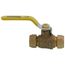 1/2" Compression Full Port Brass Ball Valve (Lead Free)